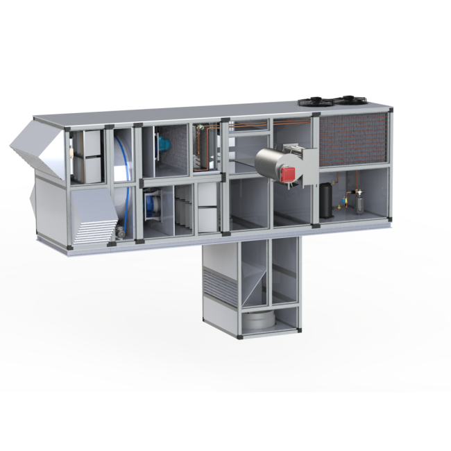 Крышные кондиционеры Т-образного типа