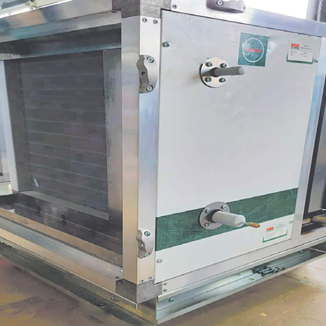 Секция водяного воздухоохладителя