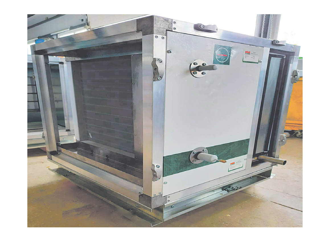 Секция водяного воздухоохладителя