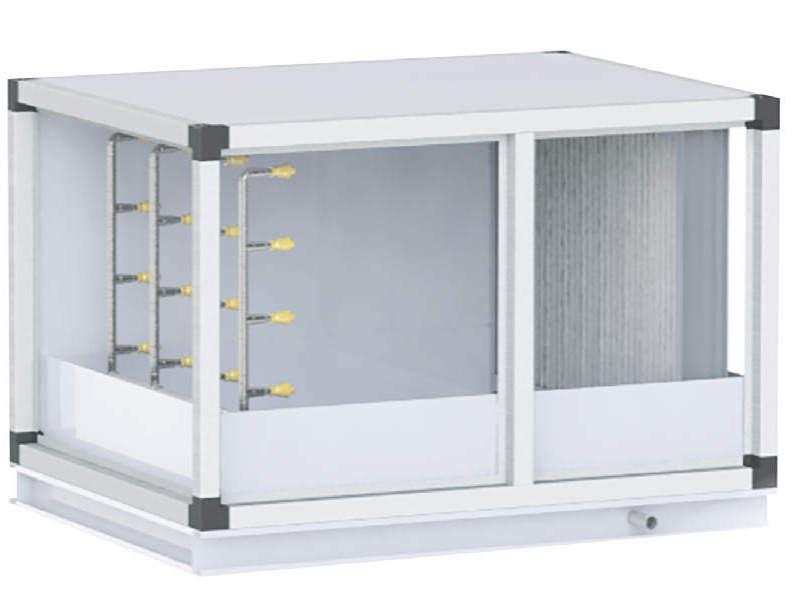 Секция форсуночного увлажнителя